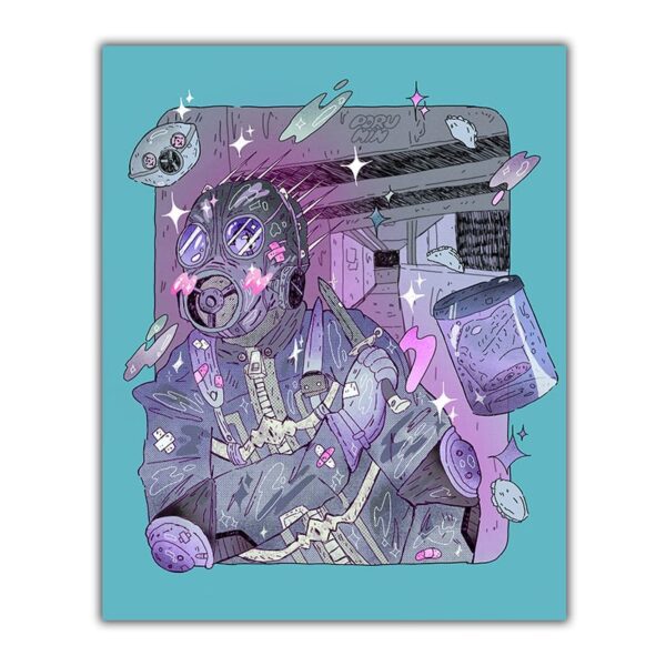 Print-Kaiman-Dorohedoro Print-Kaiman-Dorohedoro