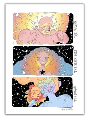 THE PULSAR THE BLACK HOLE THE NOVAS