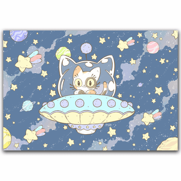 UFO-Cat-In-Space