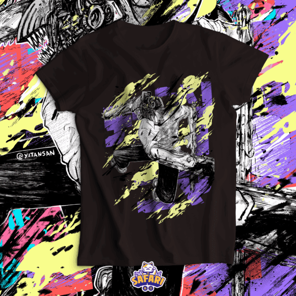 Polera Chainsaw Man - Denji