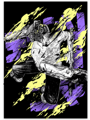 Print Chainsaw Man Denji