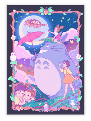 Print Mi Vecino Totoro