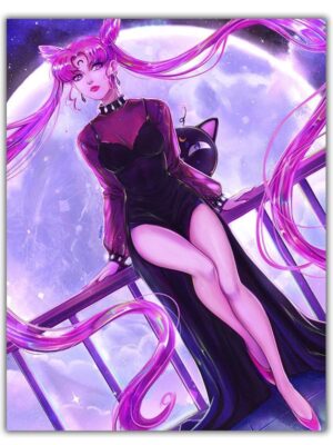 PRINT - Black Lady - Misao