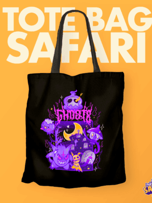 TOTEBAG PKMNS FANTASMA