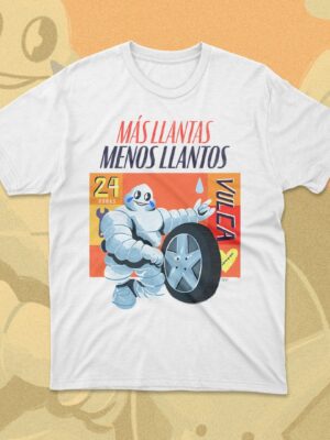 Polera más llantas, menos llantos