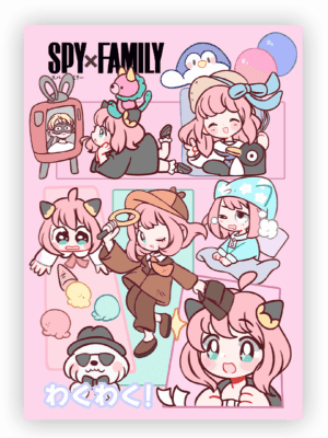 PRINT ANYA SPY X FAMILY